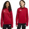 ADIDAS ENTRADA 26 TRAINING TOP (116) Detská Mikina Červená
