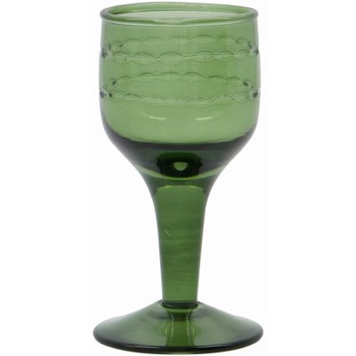 House Doctor Likérový pohár Vintage Green 50 ml