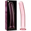 Ibiza Nebula Model 17 Dildo Borosilicate Glass 18.5x3cm Pink