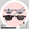 ZIMMERMANN Sada brzdových platničiek kotúčovej brzdy 23550.970.1