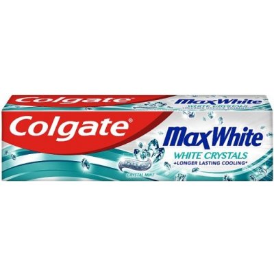Colgate Max White White Crystals bieliaca zubná pasta 75 ml