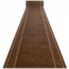 Najkoberce Protišmykový behúň ST.TROPEZ hnedý, rám 80 cm