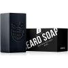 Angry Beards Beard Soap Wesley Wood tuhé mýdlo na čištění vousů 50 g