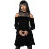 šaty KILLSTAR Baby Angeles Skater Čierna XL