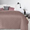 DomTextilu prehoz na posteľ Ružový s módnym prešívaním 30741-159666 220 x 240 cm