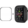ENKAY Plastový kryt s ochrannou fóliou pre Apple Watch 9 / 8 / 7 41mm čierny 35670