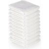 Activeshop UTERÁK Z MIKROVLÁKNA 73X40CM 10 KS BIELY