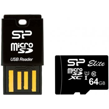 Silicon Power microSD 64GB SPU2ATMREDEL106K