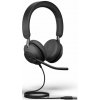 Jabra Evolve2 40 SE USB C/A MS Stereo slúchadlá do uší káblové, 24189-999-799, čierna; 24189-999-799