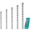 Sada vrtákov Total tools TACSD7156 (5 ks)