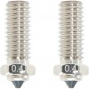 Qidi Tech Bimetalová tryska pre X-Smart 3/X-Plus 3/X-Max 3/Q1-Pro, sada 2 ks - 0,4 mm