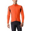 Castelli Perfetto RoS 2 Jacket, Brilliant orange/ Silver reflex Veľkosť: 3XL Pánska bunda do daždivých a veterných podmienok