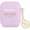 Guess 4G Charm Silikonové puzdro pre Airpods 1/2 GUA2LSC4EU