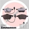 ZIMMERMANN Sada brzdových platničiek kotúčovej brzdy 23018.900.1