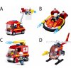Sluban Hasiči M38-B0622 Display 4druhy / 8ks