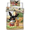 Jerry Fabrics Obliečky Zajačik Bing 052 baby 1x40x60/1x100x135cm