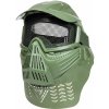 Wosport Precizní ochranná maska Transformer Ultimate V2, síťovaná - olivová