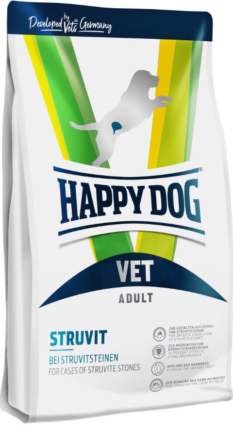 Happy Dog Vet Struvit 3 x 4 kg