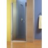 H K Sprchové dvere PURE D1 90 jednokrídlové 86-91 x 190 číre sklo