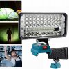 LAMPA DO MAKITA 18V halogénová PRACOVNÁ LAMPKA BATERKA + 2X USB 7 PALCOV 60LED 90W