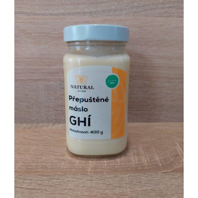 Natural Jihlava Ghí Prepustené maslo 400 g