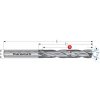 Karnasch 2204120820049 | Tvrdokovový vrták na titan 8,2x49-103x10 mm
