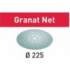 FESTOOL brúsny výsek sieťovaný 225 mm GRANAT NET 1 ks zrnitosť: P150