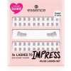 essence LASHES TO IMPRESS essence LASHES TO IMPRESS umelé mihalnice s lepidlom 3x 8 ks