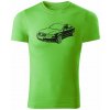 T-ričko Volkswagen Passat B5.5 pánske tričko Farba trička: Jablkovozelená, Farba potlače: Čierna, Veľkosť: 4XL