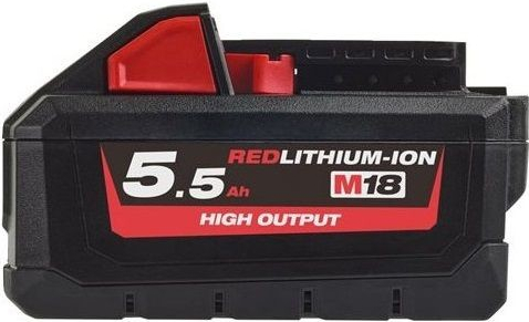 MILWAUKEE M18 HB5.5 HIGH OUTPUT 18 V, 5,5 Ah