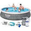 Záhradný bazén s prstencovým rámom 396 x 84 cm 9v1 Bestway 57376