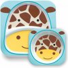 SKIP HOP Zoo Jedálenský set melamínový Žirafa 6 m+