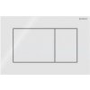 Geberit Ovládacie tlačidlo Geberit Sigma01, pre dvojité splachovanie, Square: Biela 115.660.11.1