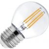 NEDES ZLF817 LED žiarovka Filament E27, 4W, 3000K, 560lm, nestmievateľná, O45 x 72