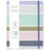 Zápisník Filofax Notebook Good Vibes, A5, stripes