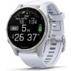 Garmin fenix® 8 - 43 mm, AMOLED, strieborná/biela, silikónový remienok 010-02903-00