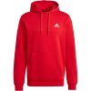 adidas mikina Essentials Fleece Hoodie H47018 Červená