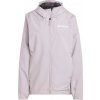 Dámska outdoorová bunda adidas, TERREX MULTI 2L RAIN.RDY W fialová,biela S
