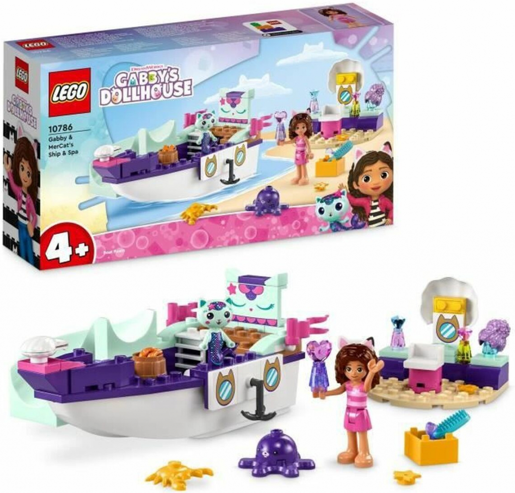 LEGO® Gabby’s Dollhouse 10786 Gabi a Rybomačka na luxusnej lodi