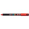 Uni Posca liner PC-1MR, 0,7 mm, červená