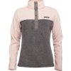 Dámska mikina Columbia, BENTON SPRINGS 1/2 SNAP PULLOVER lososová,tmavo sivá XL