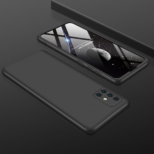 Púzdro SES Ochranné 360° celotelové plastové Samsung Galaxy A71 A715F - čierne