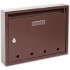 poštová schránka paneláková Pavel (BK24) hnedá