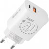 OBAL:ME Cestovná Nabíjačka USB-A + USB-C 20W White 8596311273452