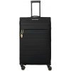 Travelite BARBARA Stepp L Black + kozmetická taštička zadarmo