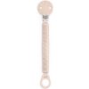Suavinex Wonderland Soother Clip with Ribbon spona na cumlík Pink 1 ks