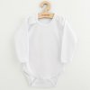 Body dlhý rukáv New Baby II - biele - 50