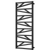 Instalprojekt - Kúpeľňový radiátor TRICK - Pripojenie radiátora - Spodná pripojenie, Radiátory - Farebné prevedenie HL - Čierna, Rozmer radiátora HL - 530 × 1847 mm, výkon 848 W RADTRK501831
