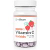 GymBeam Vitamín C tablety na cmúľanie pre deti 120 tabliet jahoda