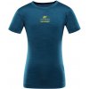 Detské rýchloschnúce tričko ALPINE PRO BASIKO petrolejová 92-98
